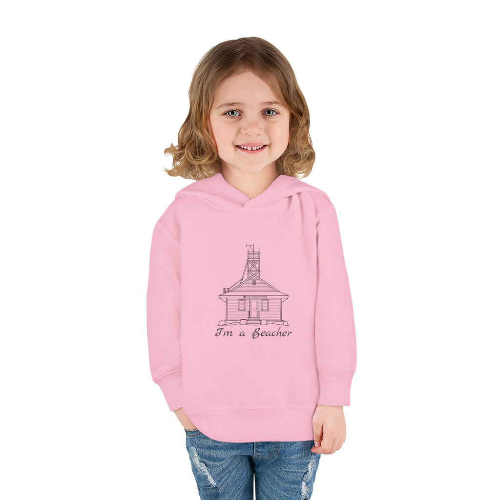 Toddler Hoodie I'm a Beacher Leuty stn. — Pullover