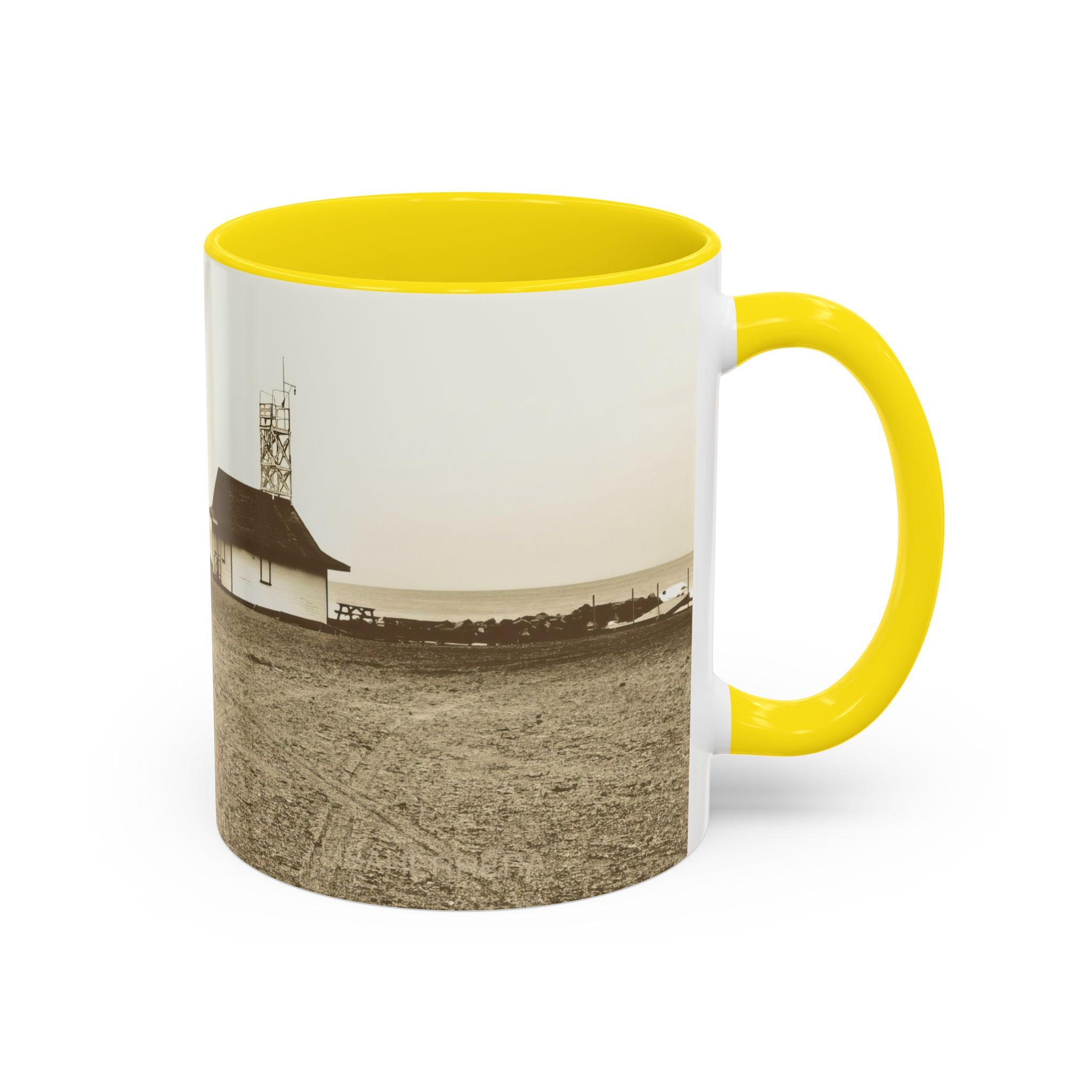 Coffee Mug Sepia photo Leuty stn The Beaches  (11, 15oz)