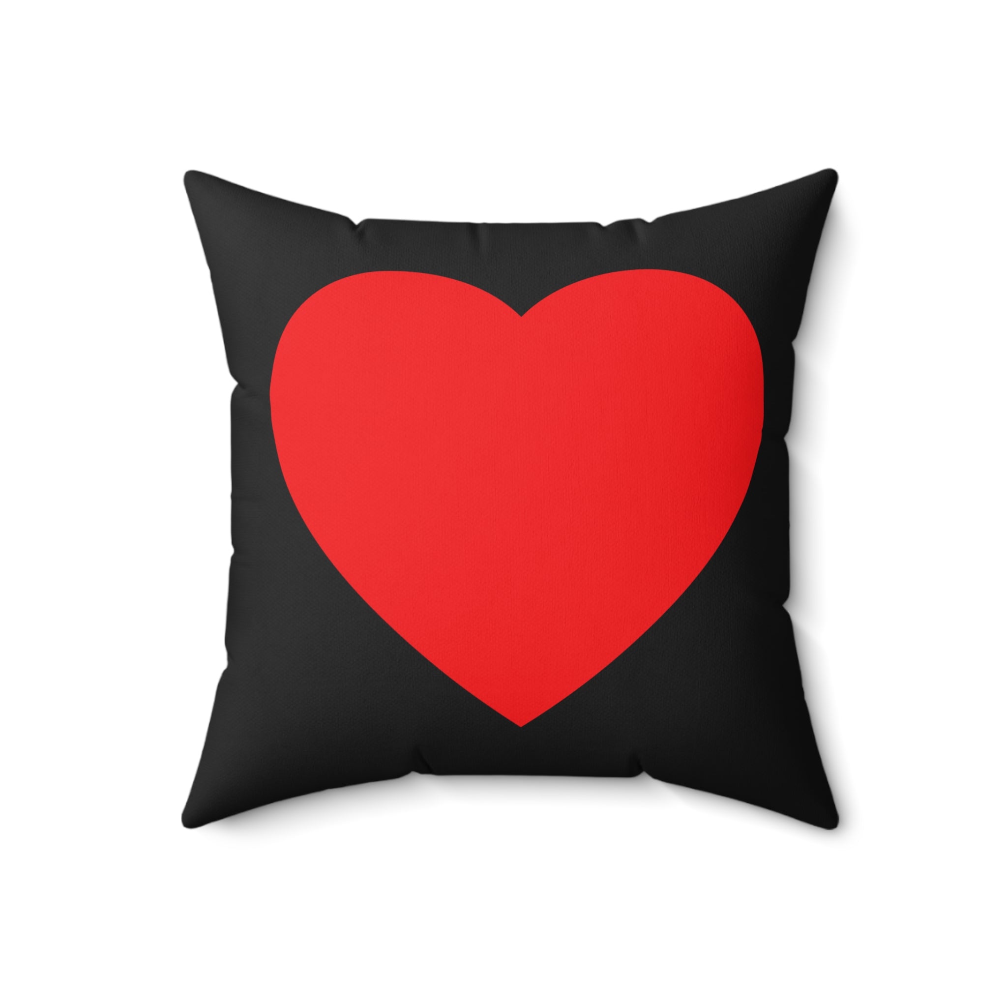 Throw Pillow Red Heart  -  Decorative Cushion