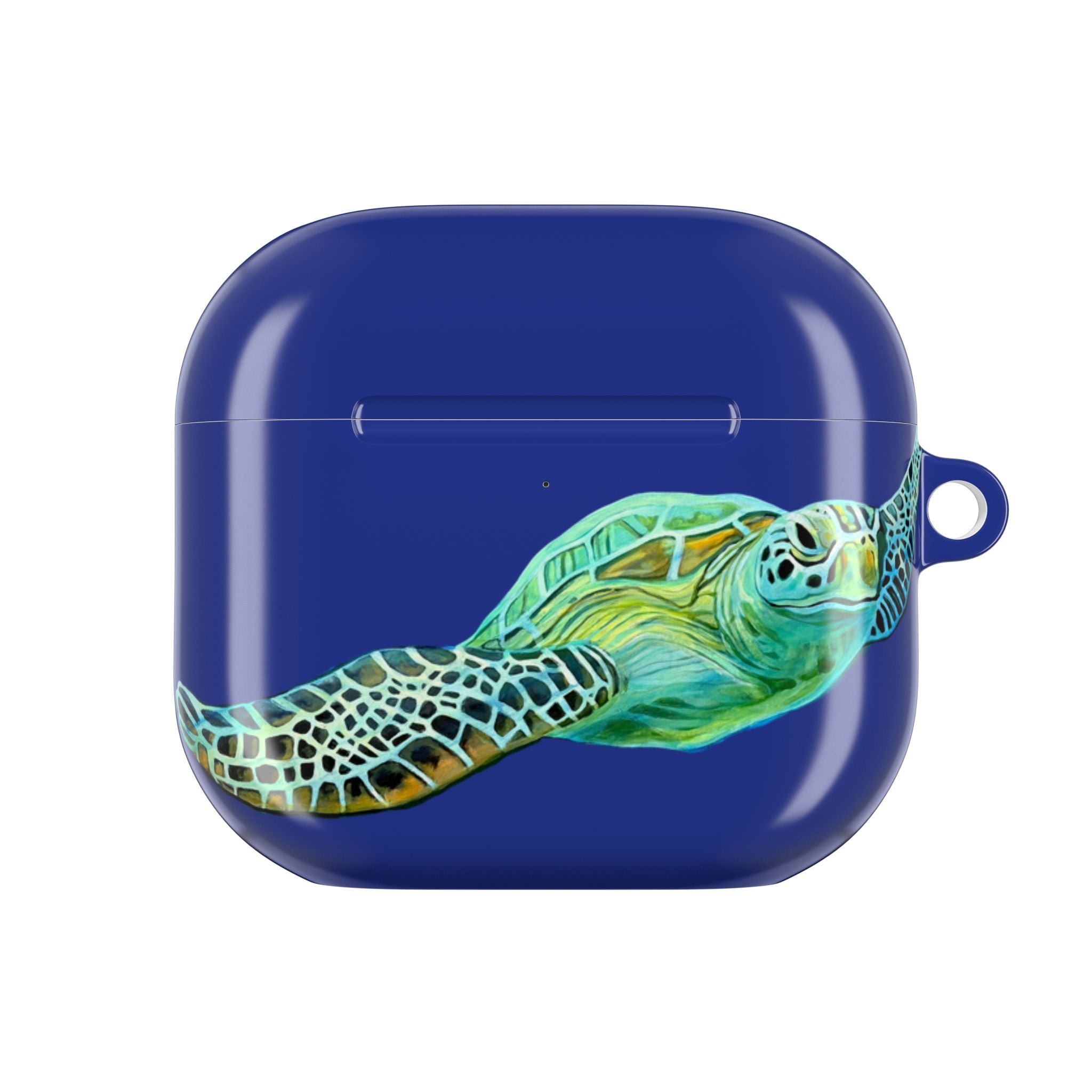 Air Pods Lisa Herrera art print Sea Turtle AirPod Case — Waterproof Ocean Wildlife Protective Cover
