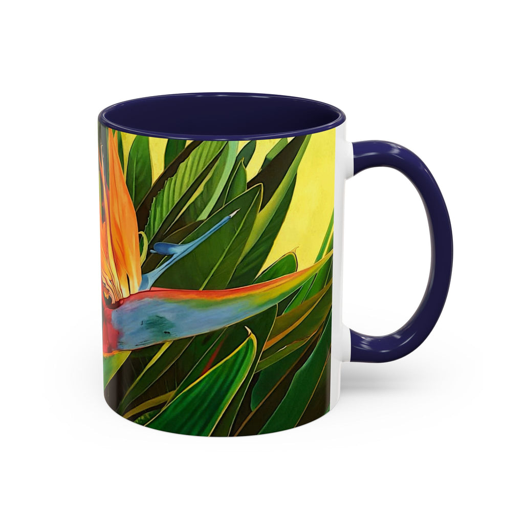 Coffee Mug Lisa Herrera art print Bird of Paradise  (11, 15oz)