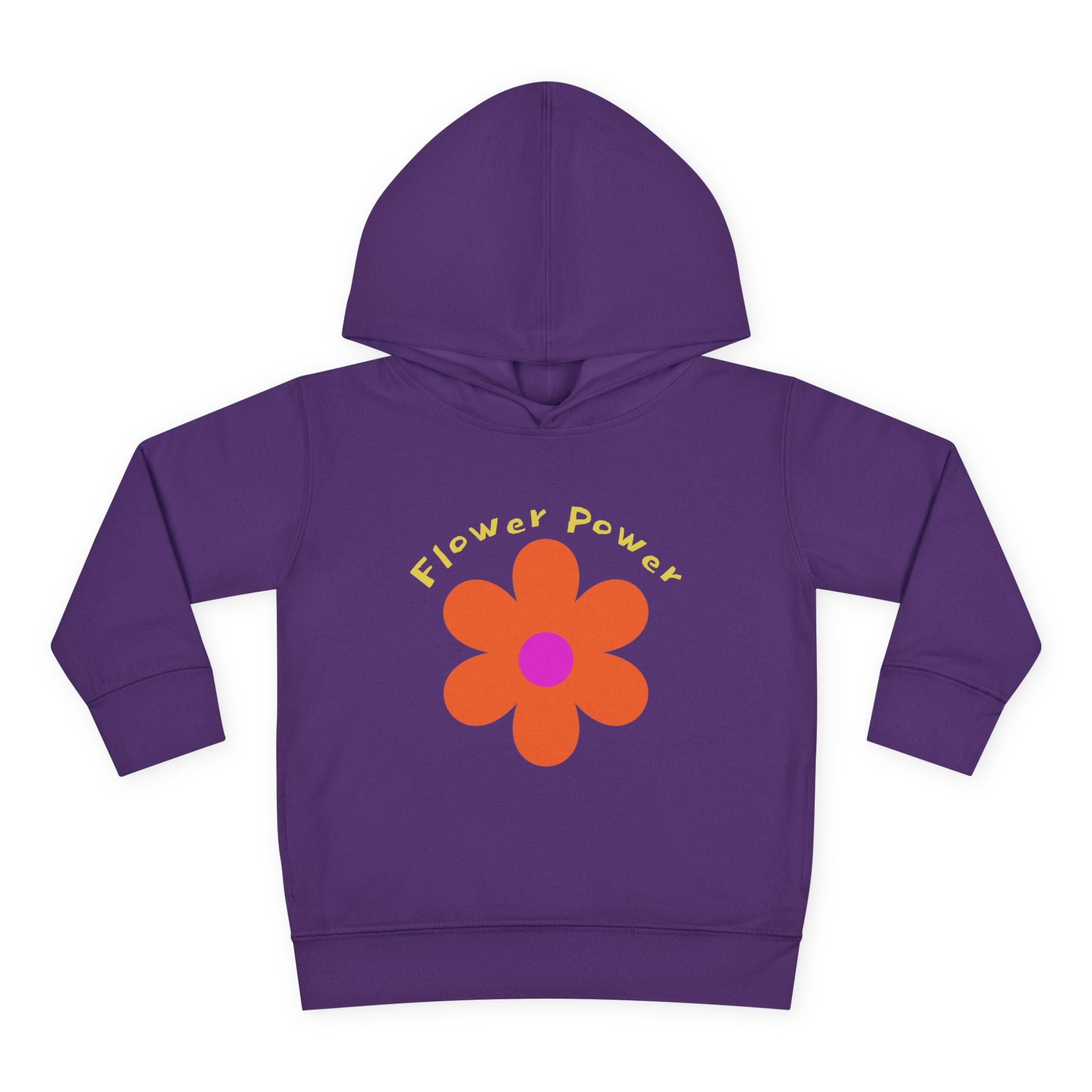 Toddler Hoodie Flower — Pullover