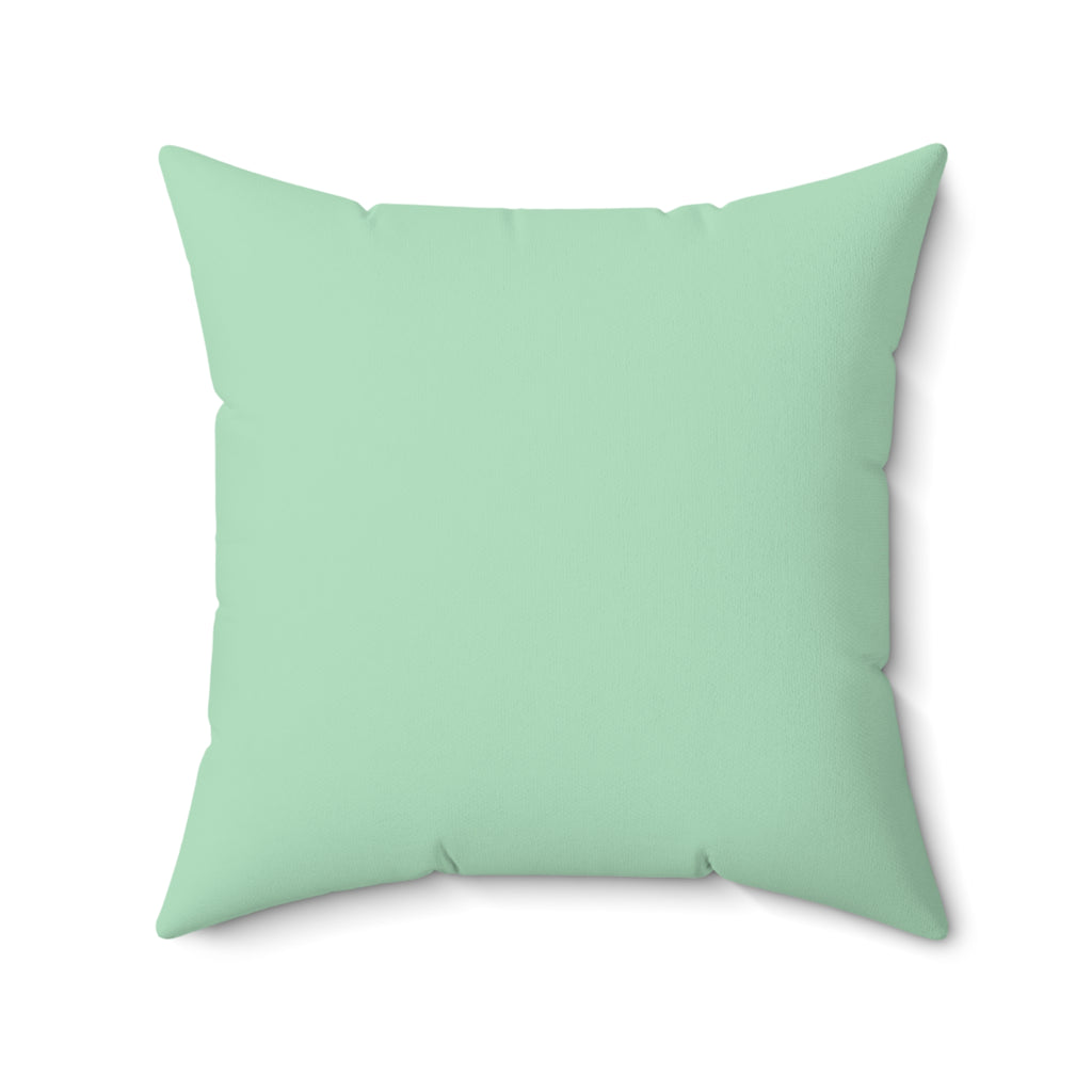 Throw Pillow Sea Turtle  - Aqua Coastal Decorative Cushion