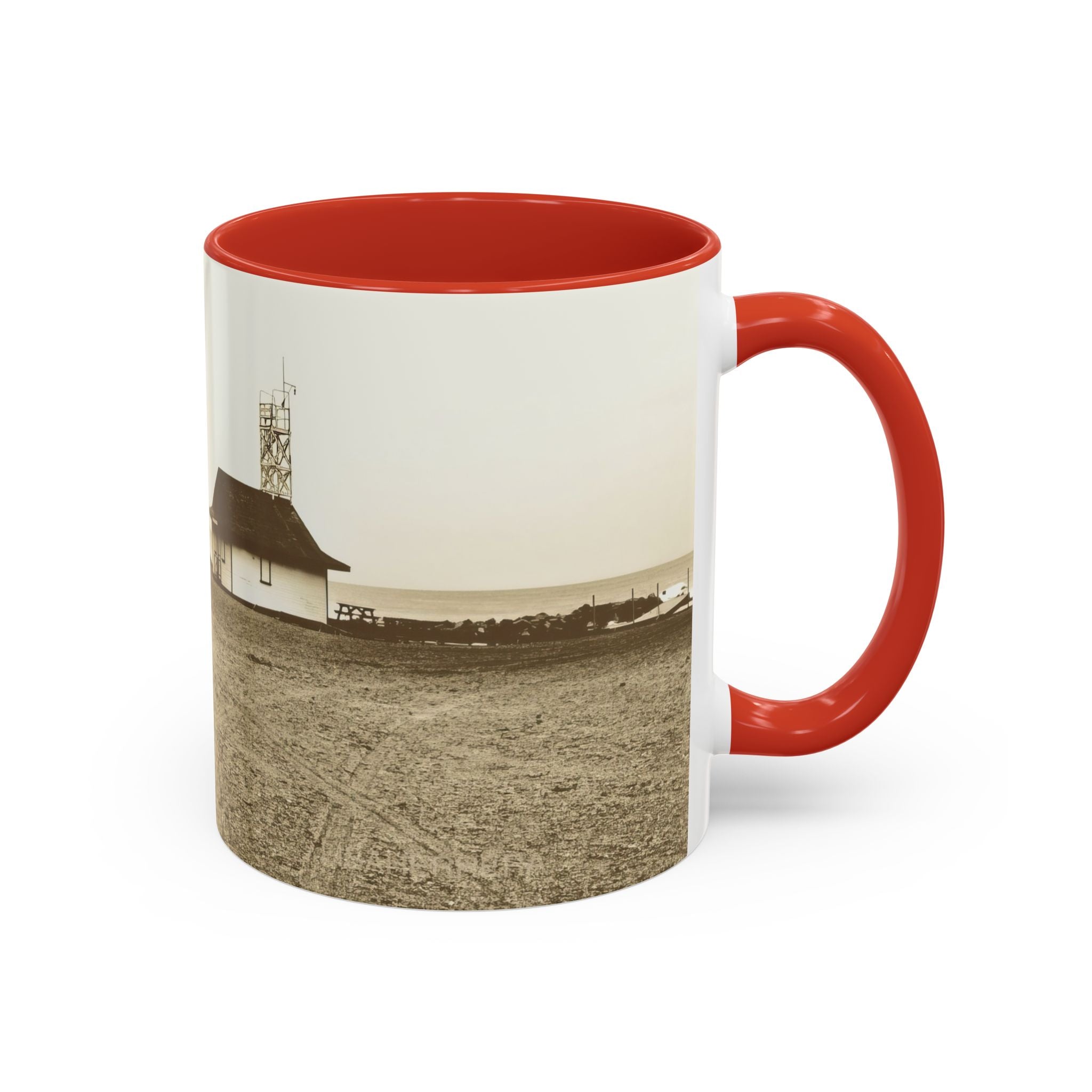 Coffee Mug Sepia photo Leuty stn The Beaches  (11, 15oz)