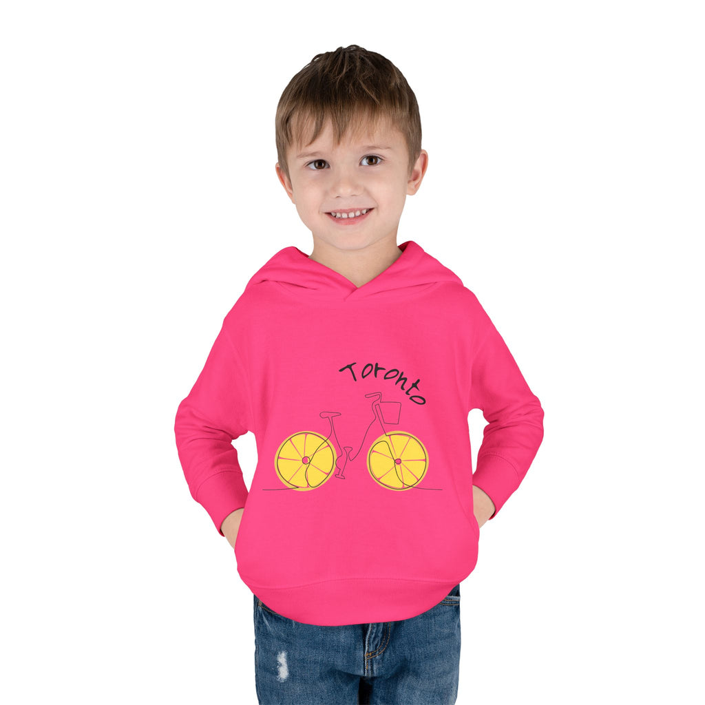 Toddler Hoodie Toronto Red — Toronto Bicycle Pullover