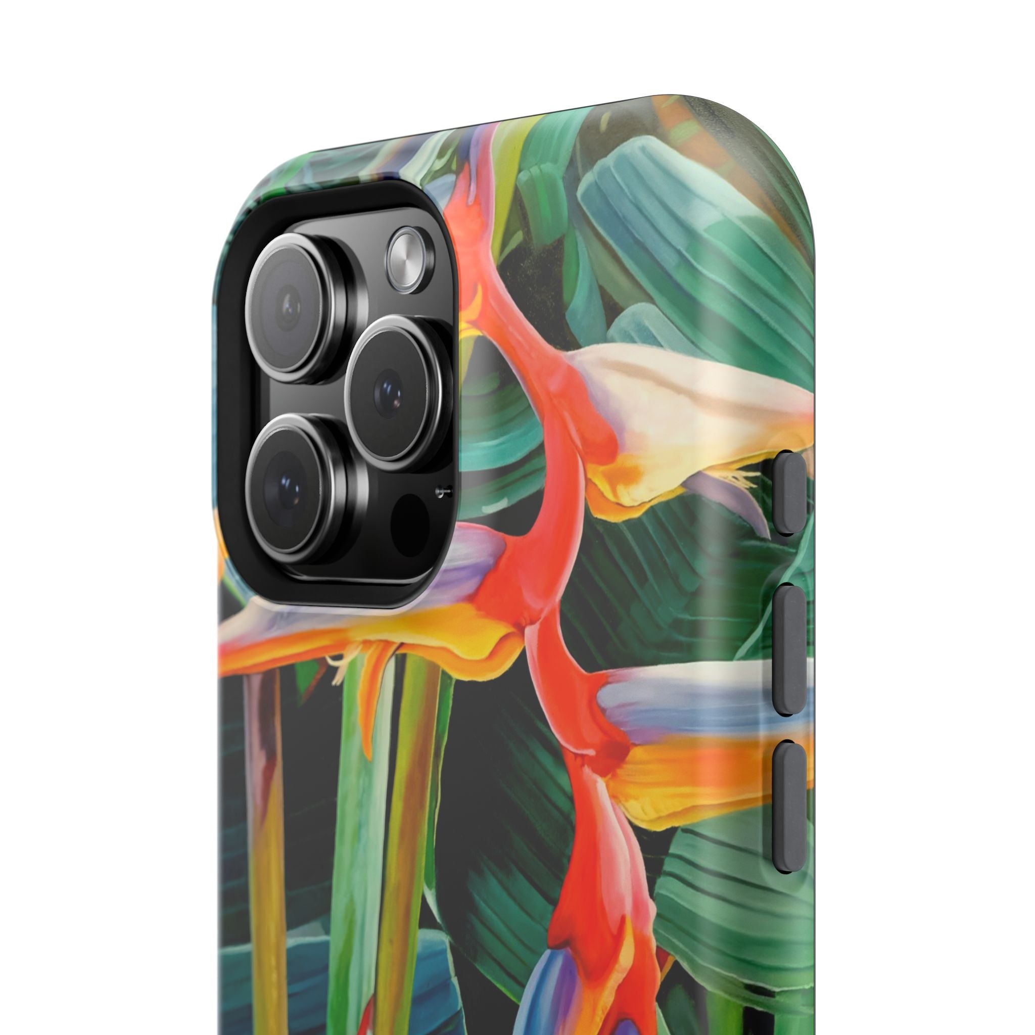 Phone Case Lisa Herrera art print Tropical Bird of Paradise e — Impact-Resistant Floral Design
