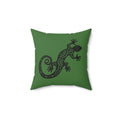 Throw Pillow Tribal Gecko Decorative Pillow