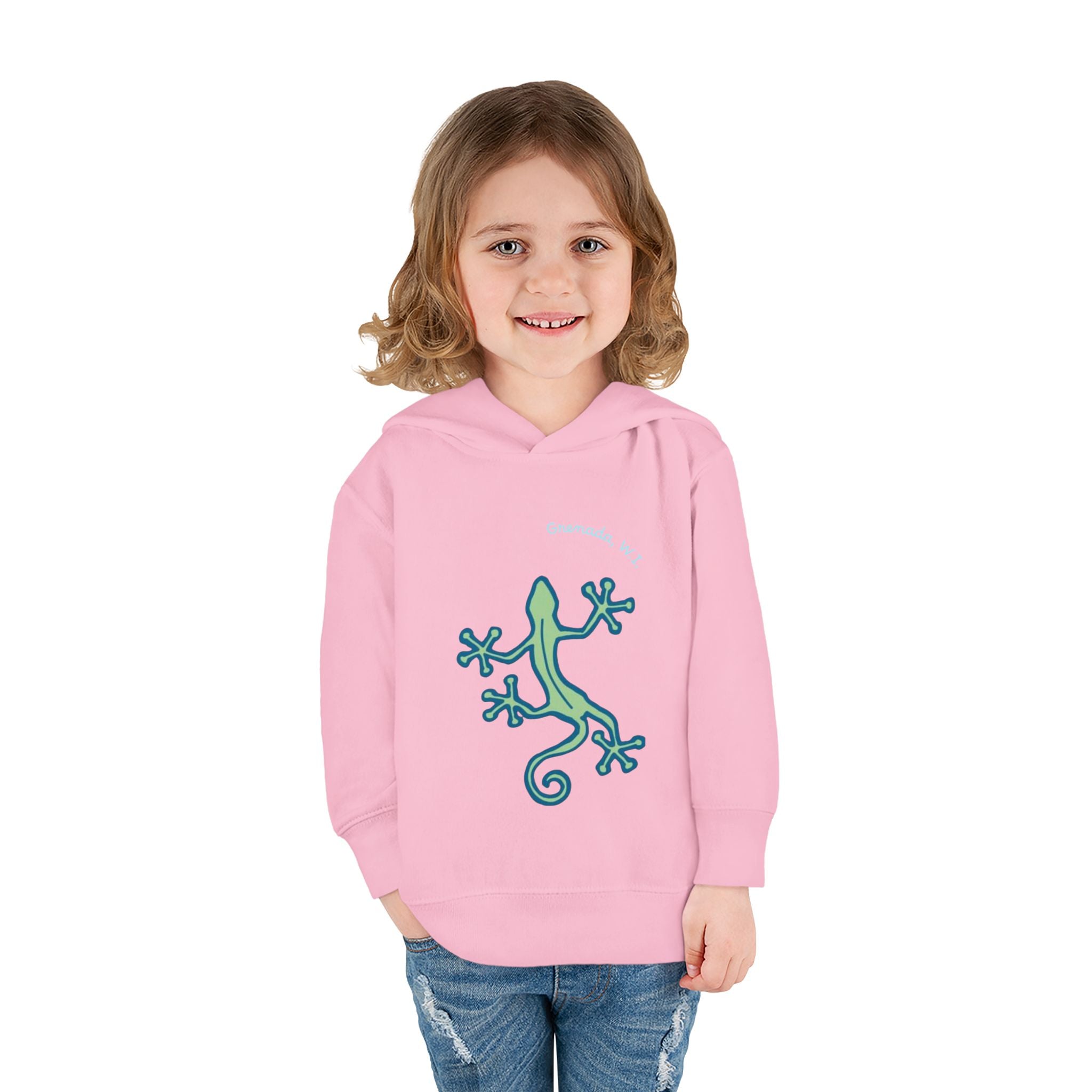 Toddler Hoodie Lizard— Pullover