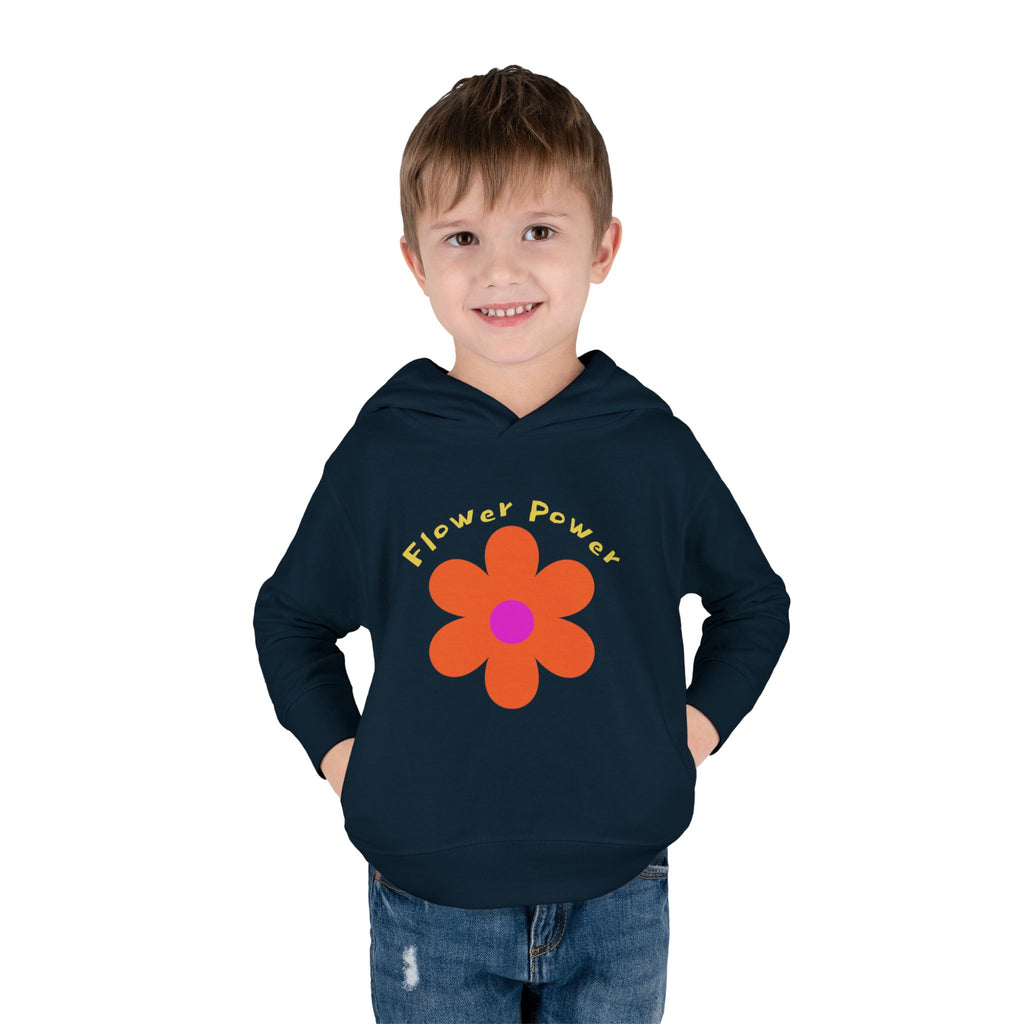 Toddler Hoodie Flower — Pullover