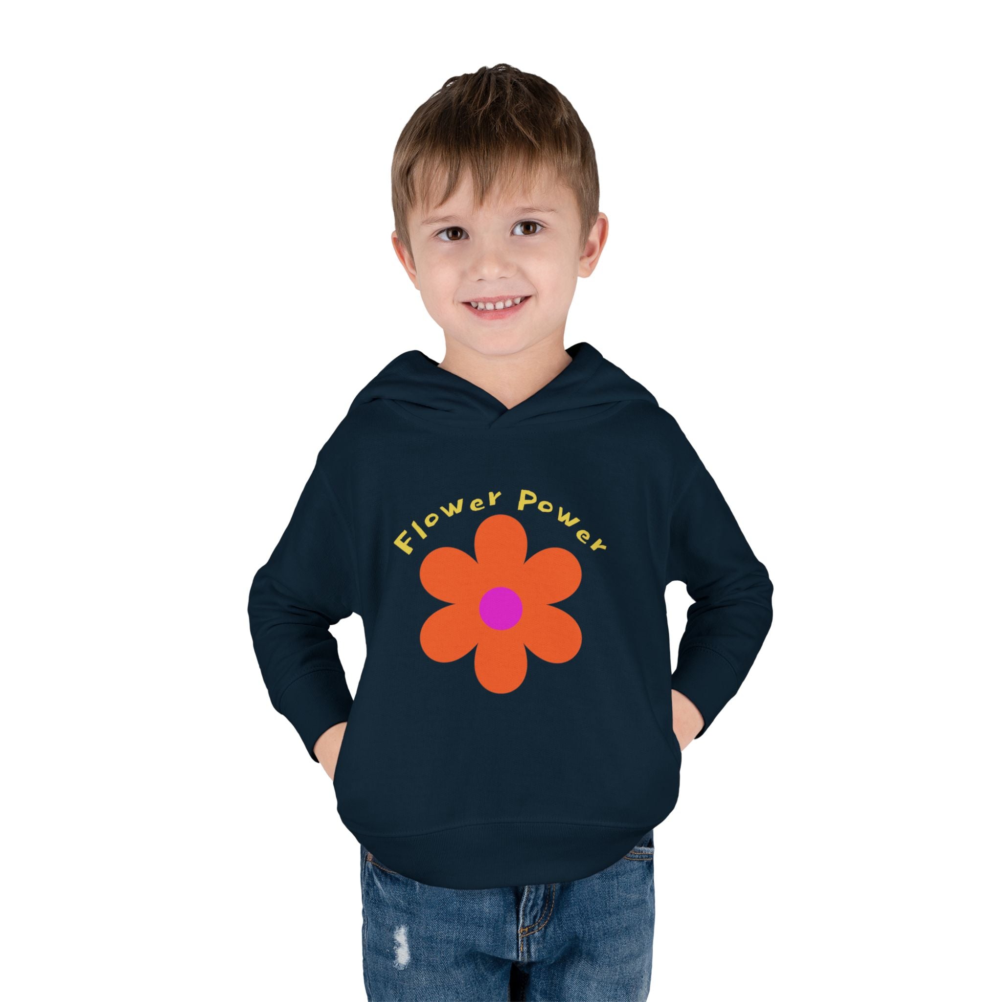 Toddler Hoodie Flower — Pullover