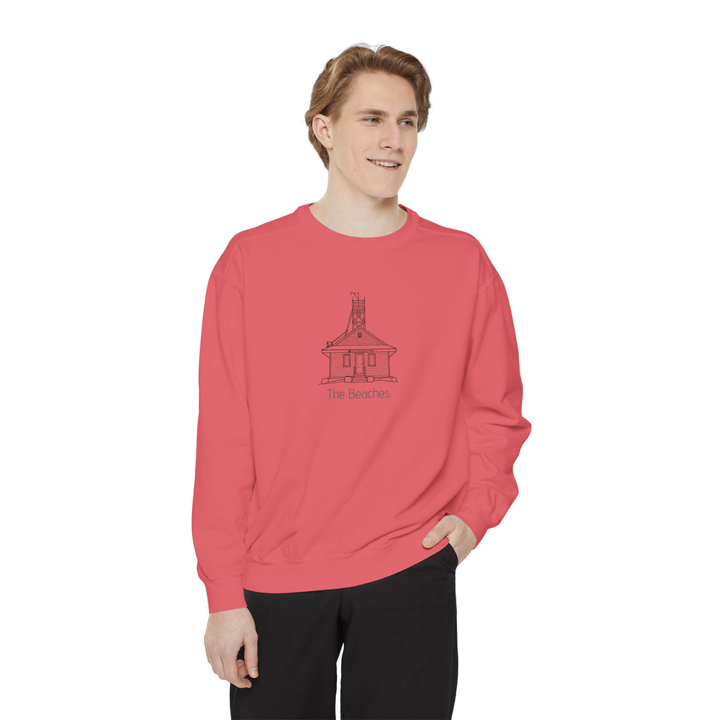 Sweatshirt The Beaches Leuty Stn Sweatshirt — Leuty stn Line Art Pullover