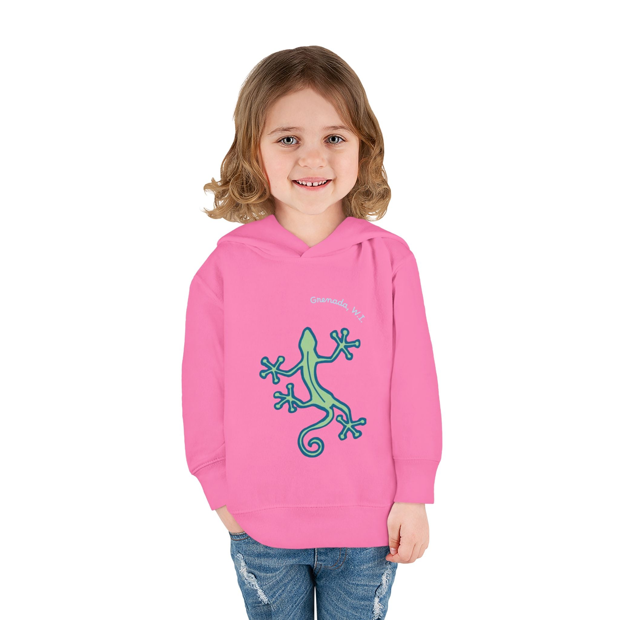 Toddler Hoodie Lizard— Pullover