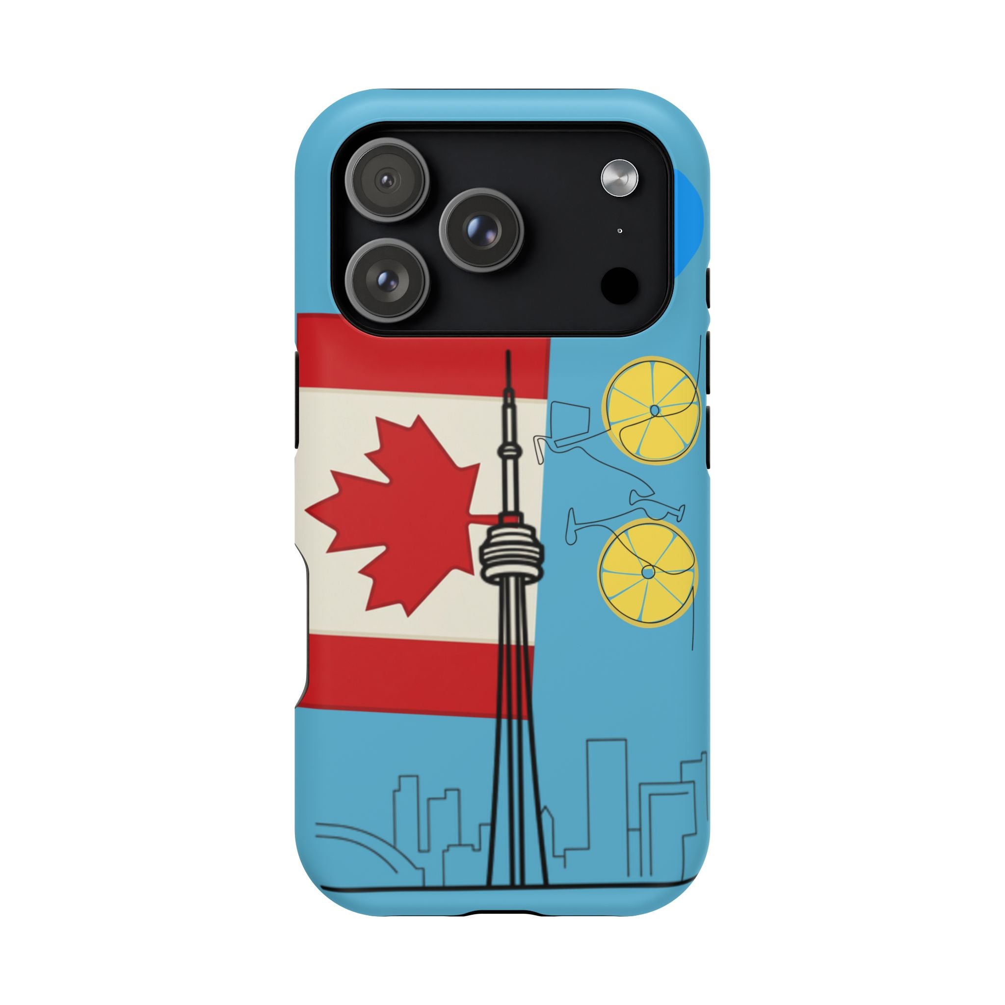 Toronto cn tower Phone Case — Impact-Resistant Toronto Design