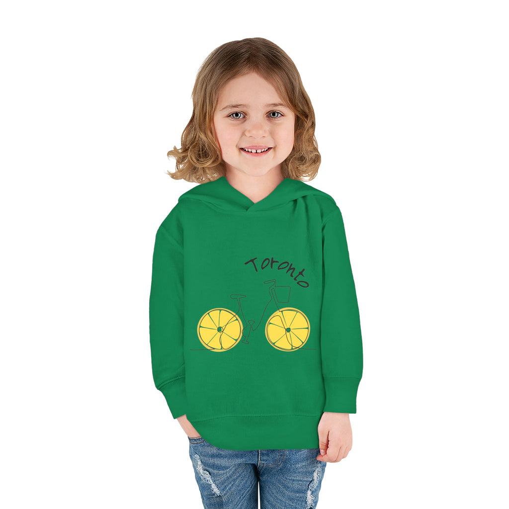Toddler Hoodie Toronto Red — Toronto Bicycle Pullover
