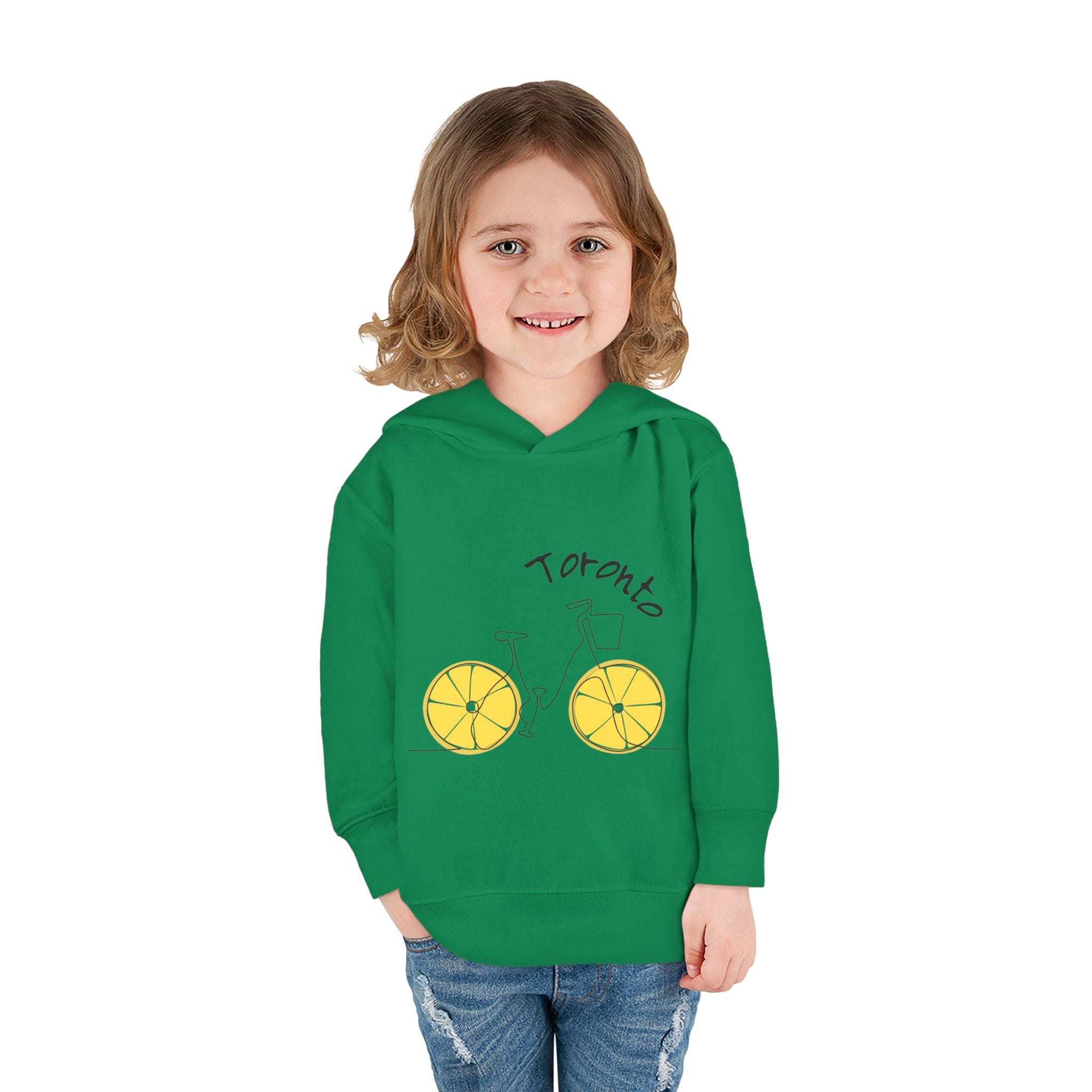 Toddler Hoodie Toronto Red — Toronto Bicycle Pullover