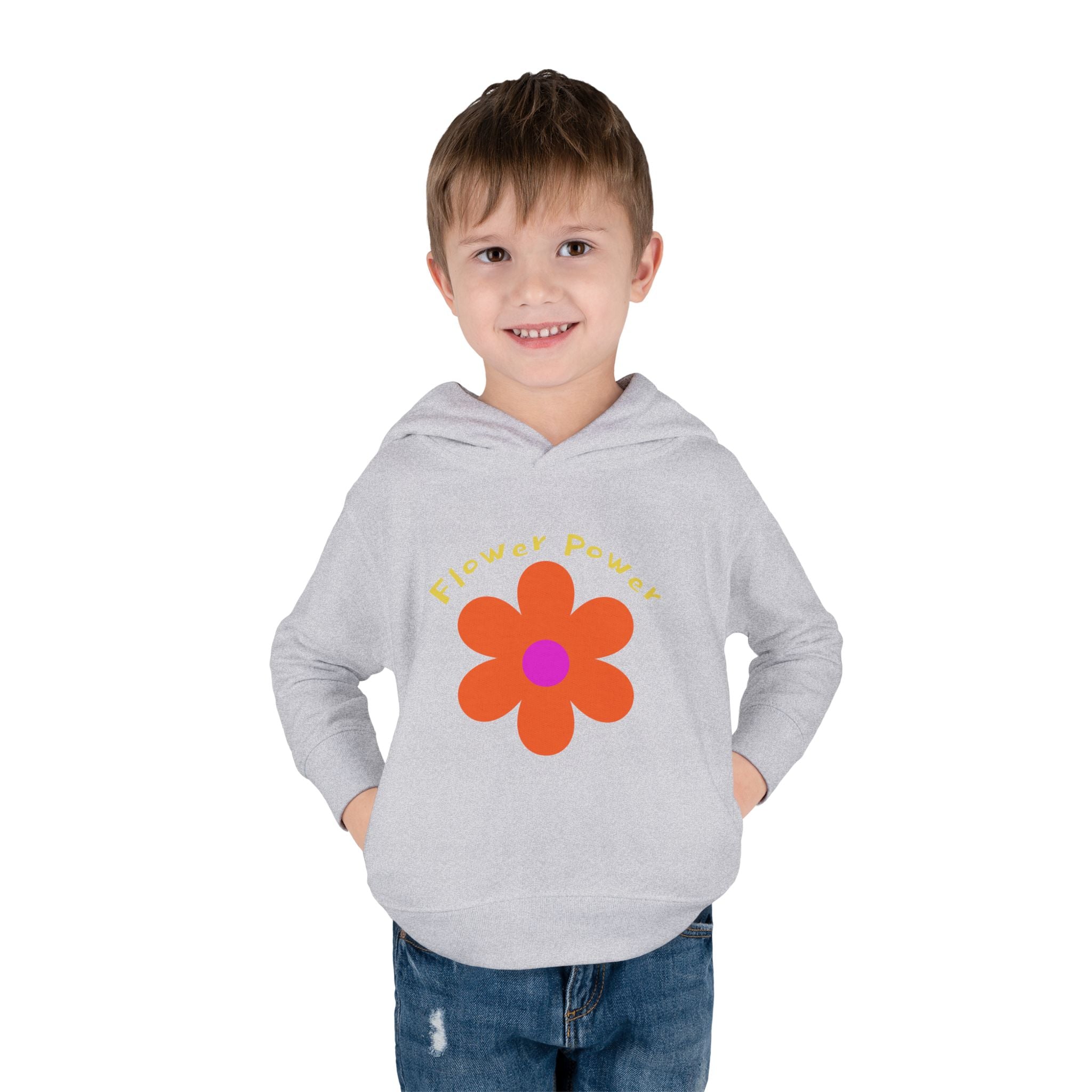 Toddler Hoodie Flower — Pullover