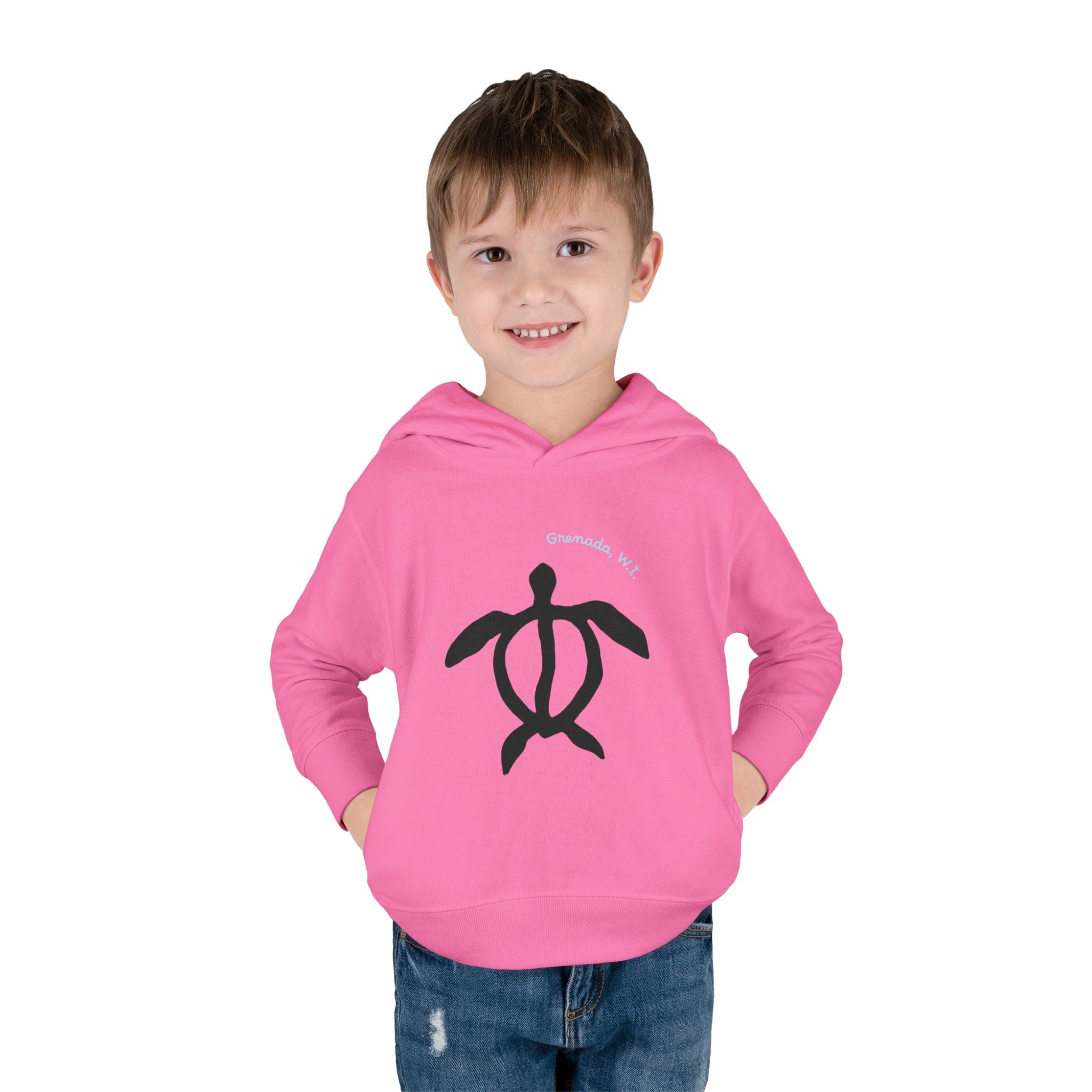 Toddler Hoodie Turtle — Pullover