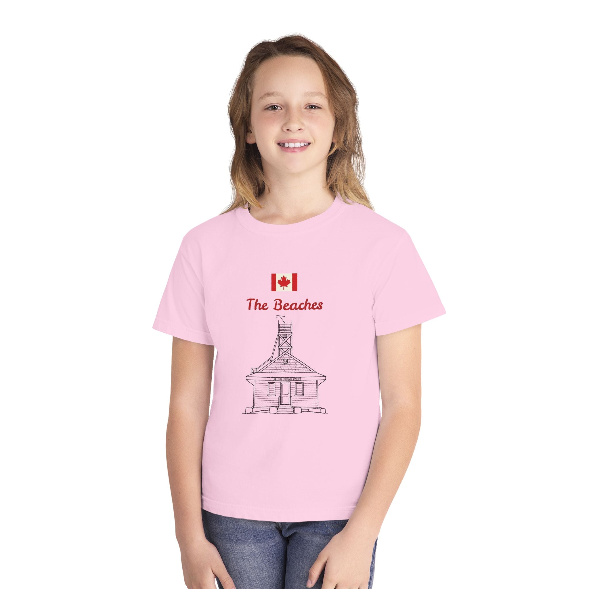 T-shirt The Beaches Toronto Youth Tee — The Beaches Canada Leuty Stn Graphic