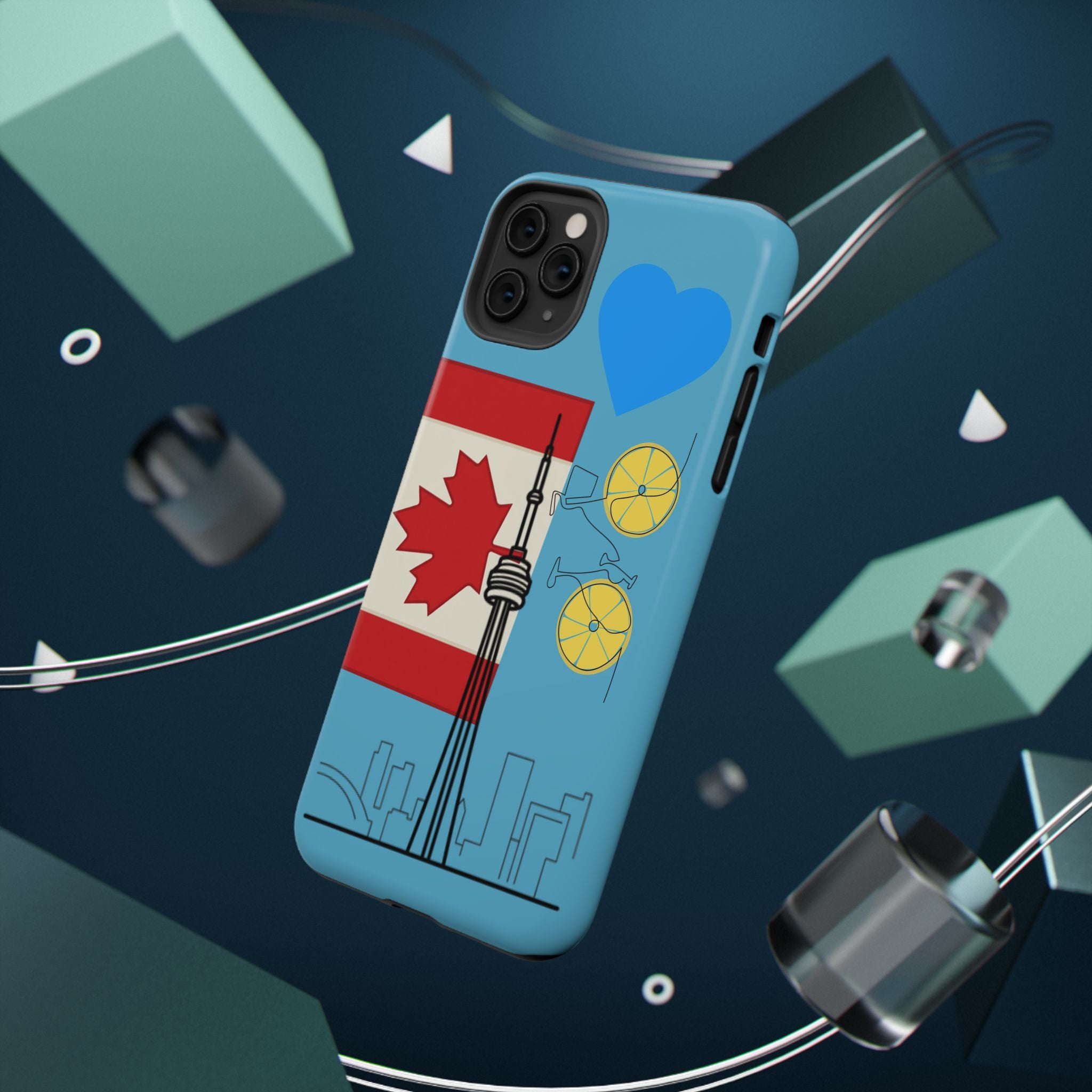 Toronto cn tower Phone Case — Impact-Resistant Toronto Design