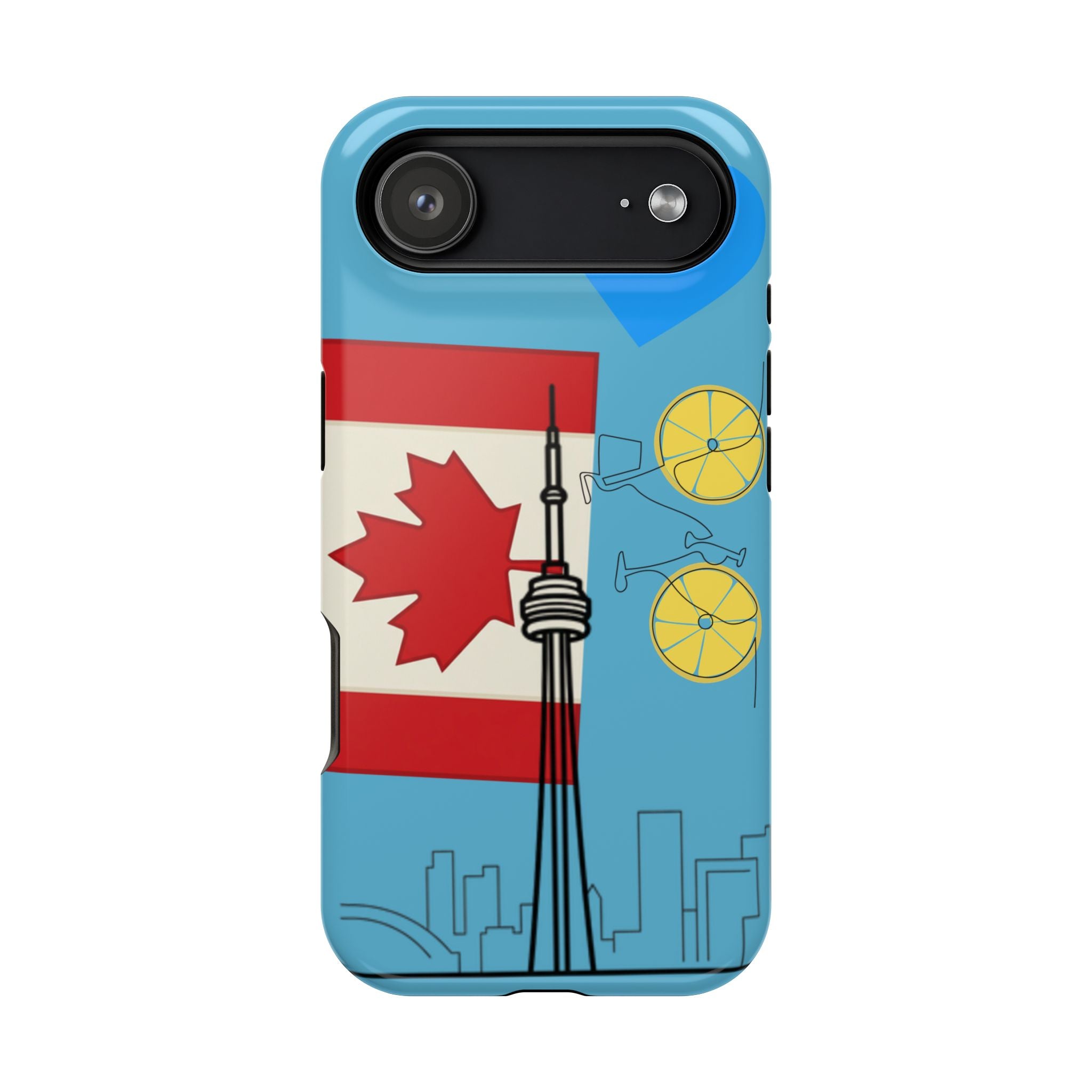 Toronto cn tower Phone Case — Impact-Resistant Toronto Design