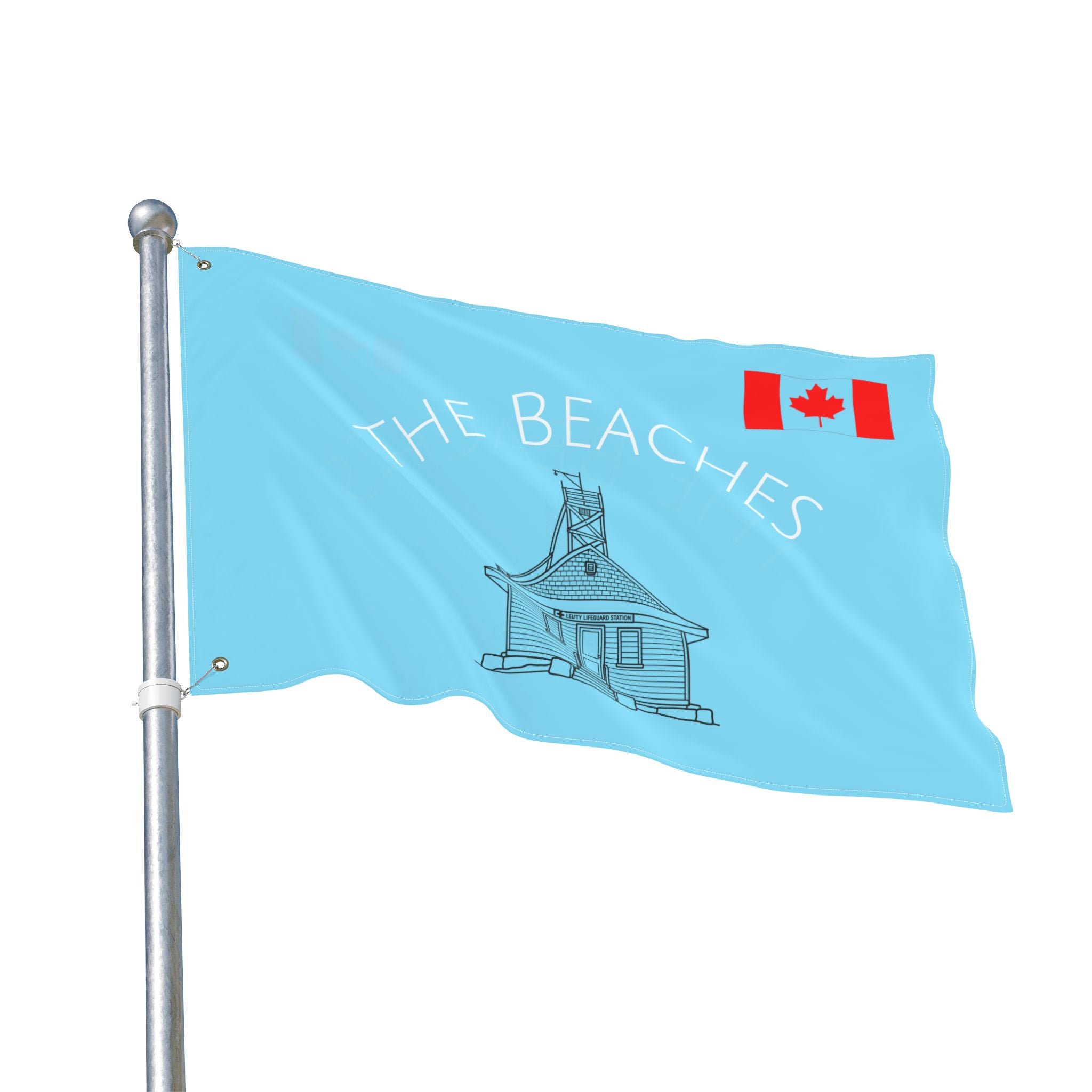 Outdoor Flag - Sea Turtle Double-Sided