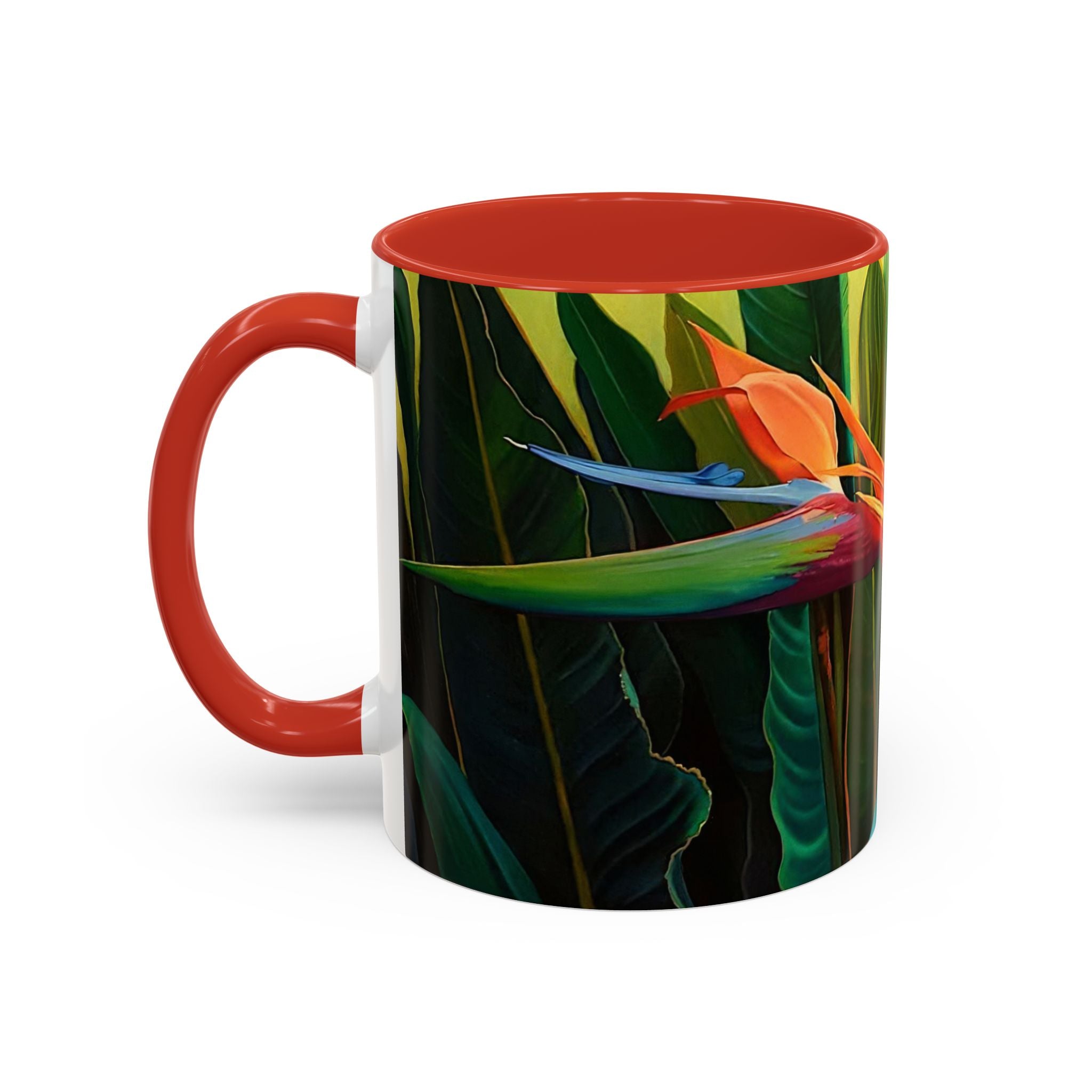 Coffee Mug Lisa Herrera art print Bird of Paradise  (11, 15oz)