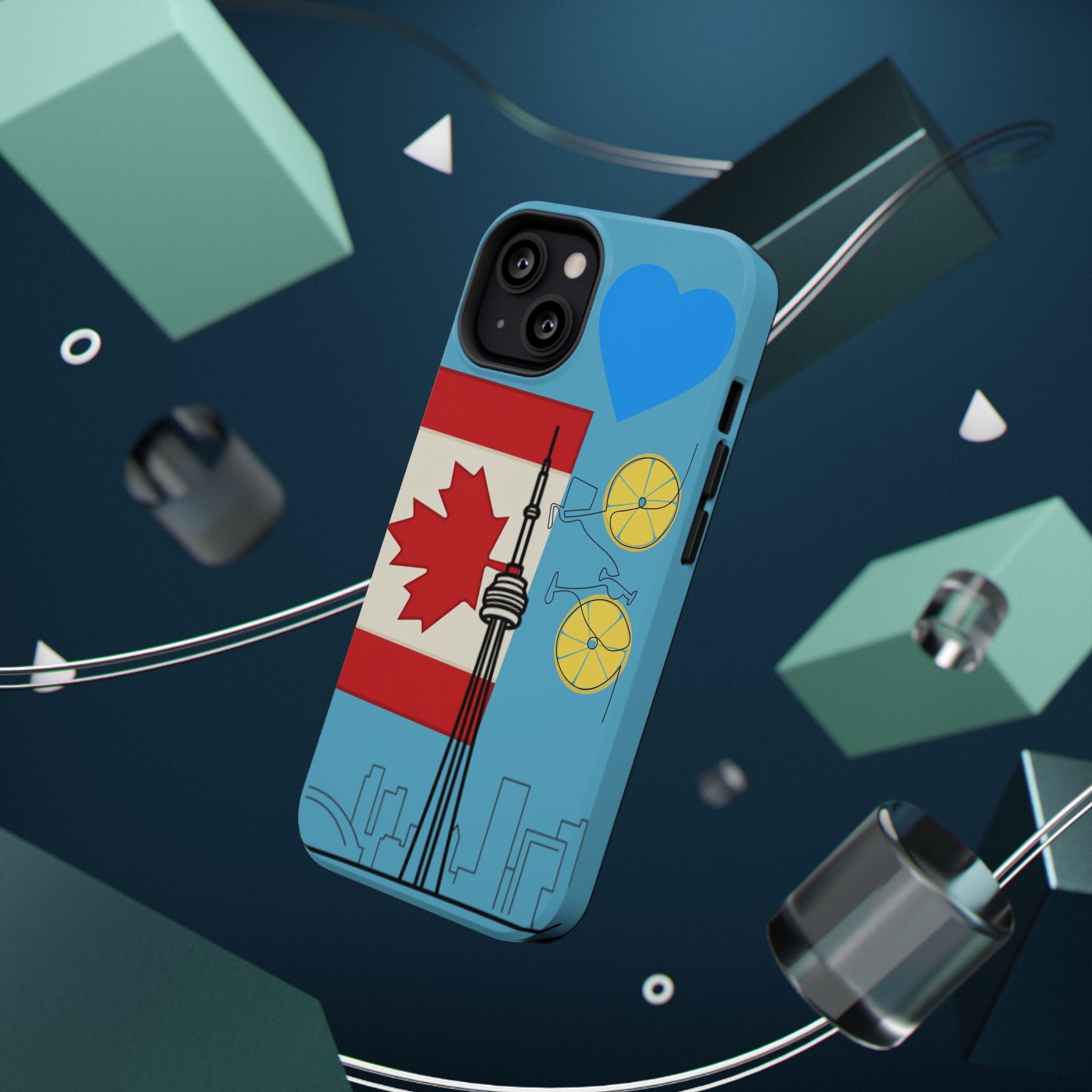 Toronto cn tower Phone Case — Impact-Resistant Toronto Design